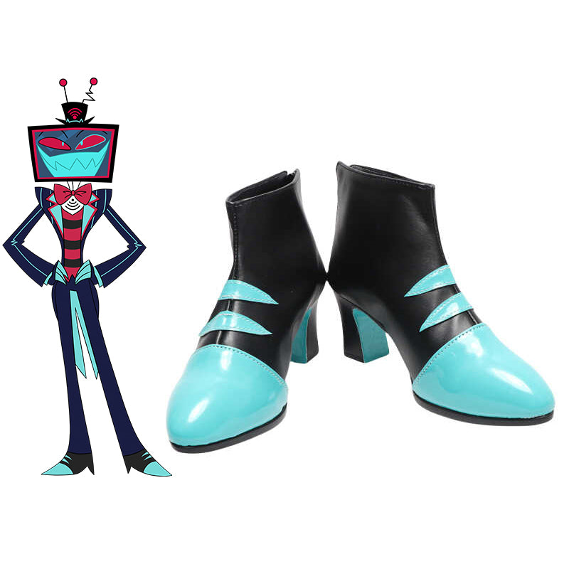 Hazbin Hotel Vox Cosplay Shoes