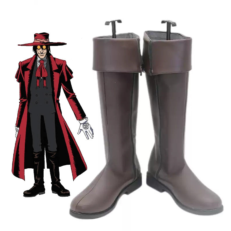 Hellsing Alucard Shoes Cosplay Boots