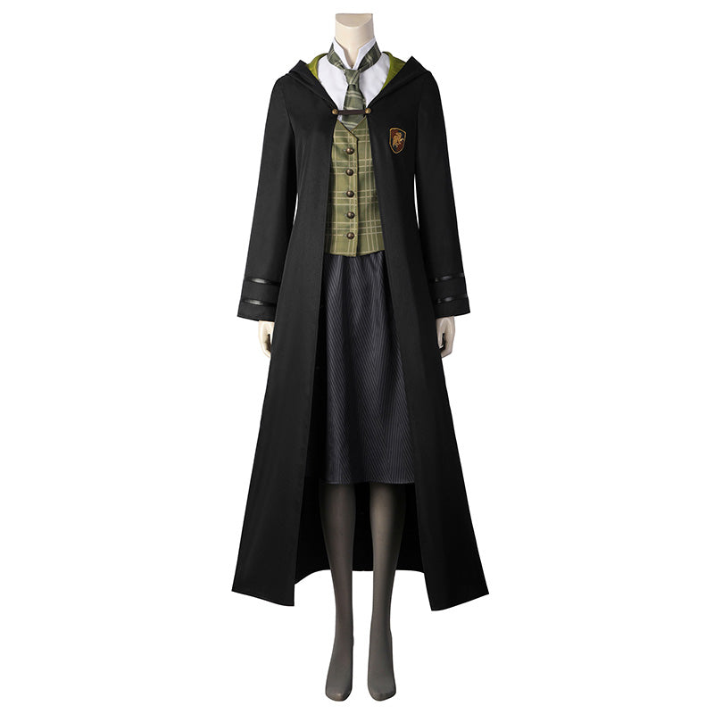 Hogwarts Legacy Hufflepuff Female School Uniforms Cosplay Costume