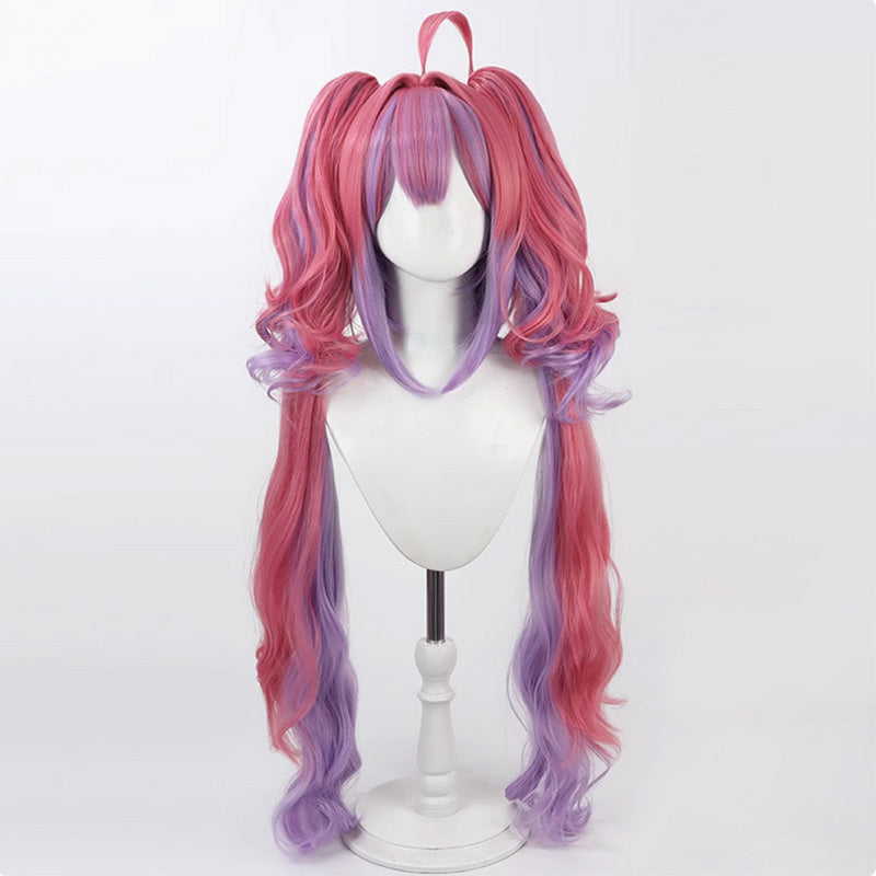 Hololive DEV_IS FLOW GLOW Kikirara Vivi Cosplay Wig