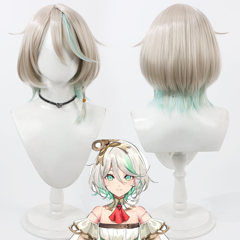 Hololive Virtual YouTuber Cecilia Immergreen Cosplay Wig