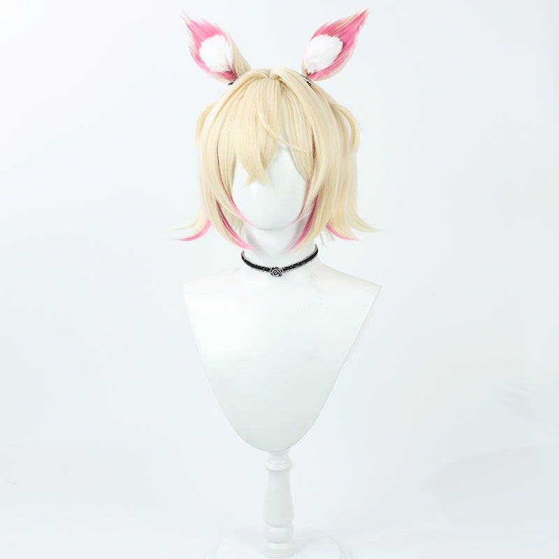 Hololive Virtual YouTuber Hololive -Advent- EN Mococo Abyssgard Cosplay Wig