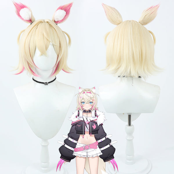 Hololive Virtual YouTuber Hololive -Advent- EN Mococo Abyssgard Cosplay Wig