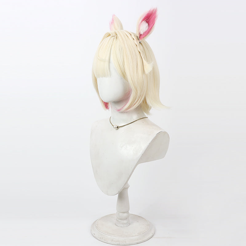 Hololive Virtual YouTuber Hololive -Advent-  EN Mococo Abyssgard Third Costumes Cosplay Wig