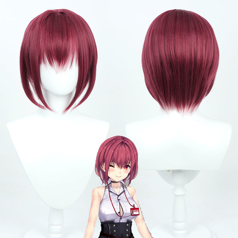 Hololive Virtual YouTuber Houshou Marine Fifth 2D Costume Illustration Cosplay Wig