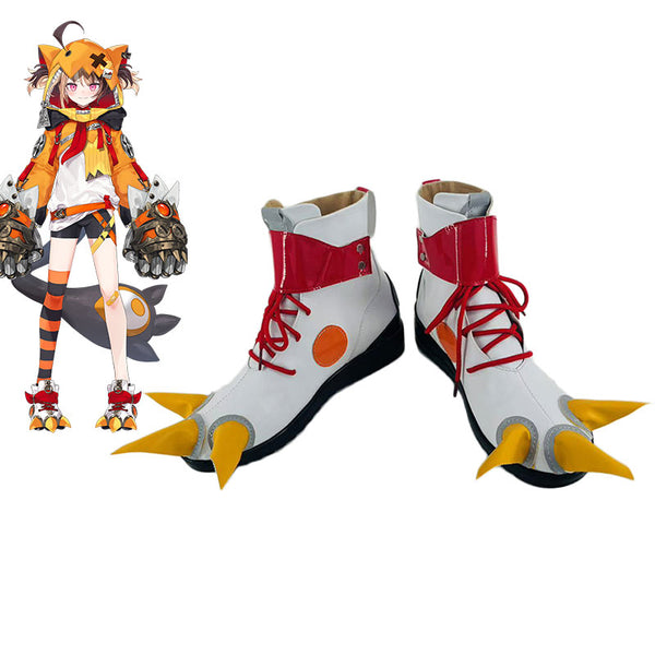 Hololive Virtual YouTuber Justice Gigi Murin Cosplay Shoes