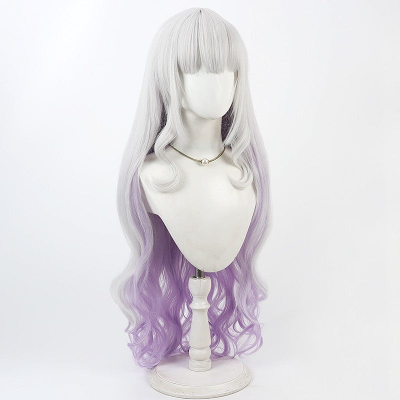 Hololive Virtual YouTuber Murasaki Shion Eighth Costume Cosplay Wig