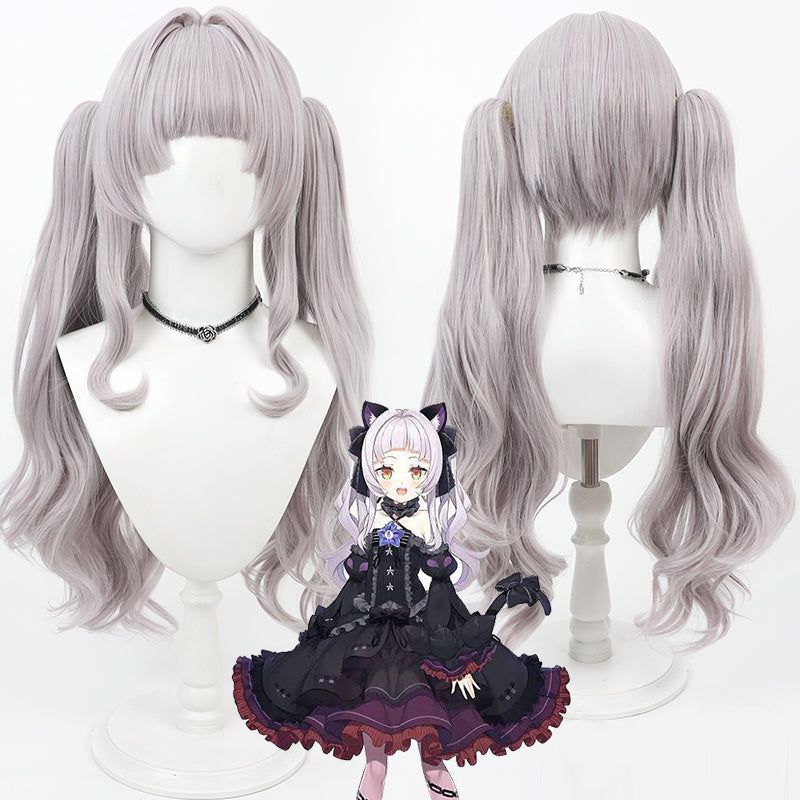 Hololive Virtual YouTuber Murasaki Shion Fourth Costume Cosplay Wig