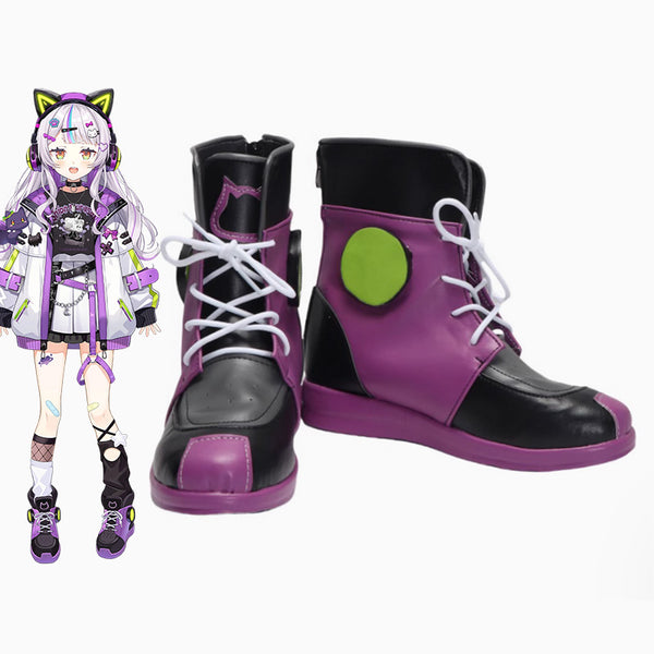 Hololive Virtual YouTuber Murasaki Shion Seventh Costume Cosplay Shoes