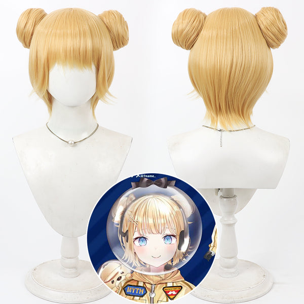 Hololive Virtual YouTuber Watson Amelia Fifth Costume Cosplay Wig