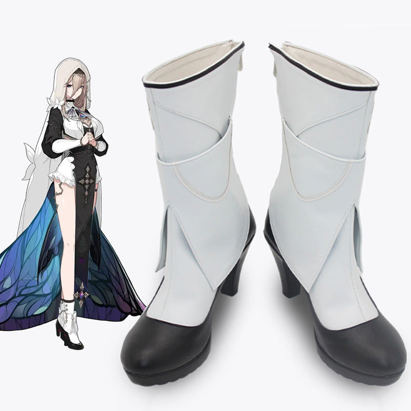 Honkai Impact 3rd Archives Discipline Aponia Nun Cosplay Shoes ...