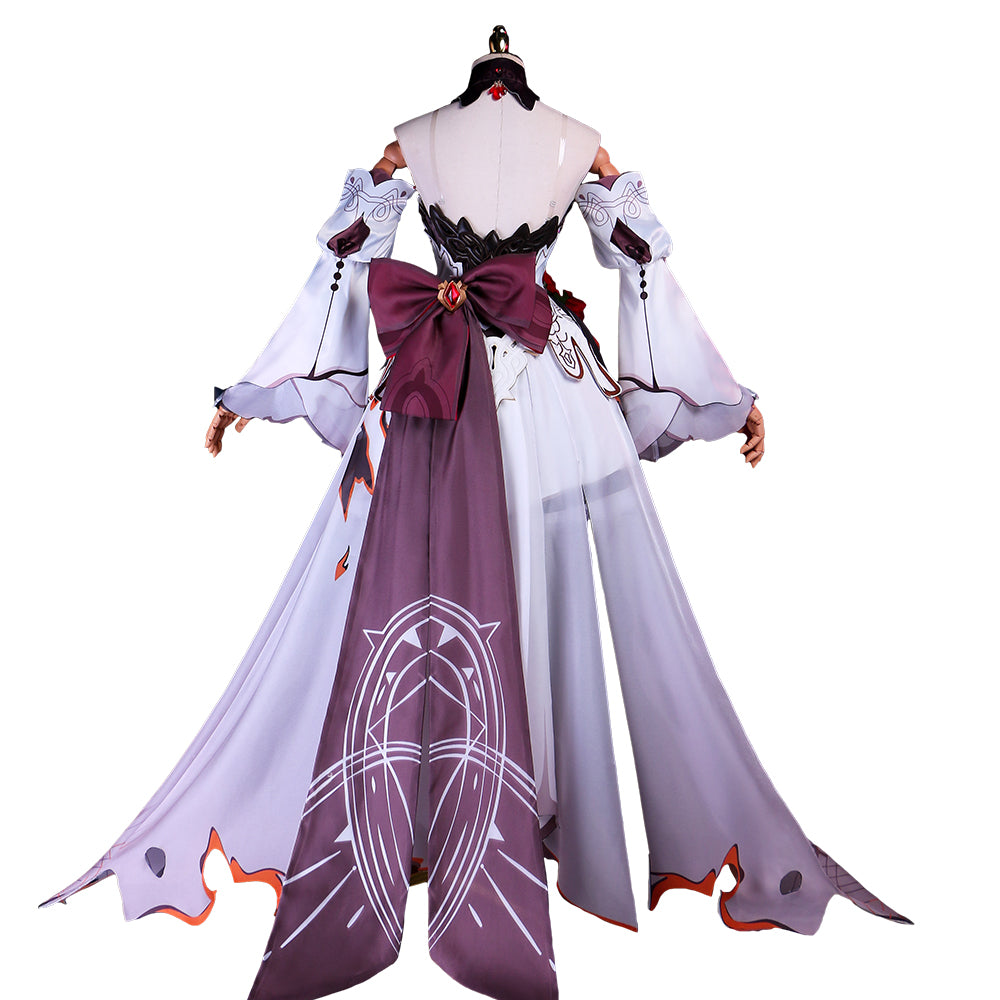 Honkai Impact 3rd Theresa Apocalypse Lunar Vow: Crimson Love Till Death Do Us Part Cosplay Costume