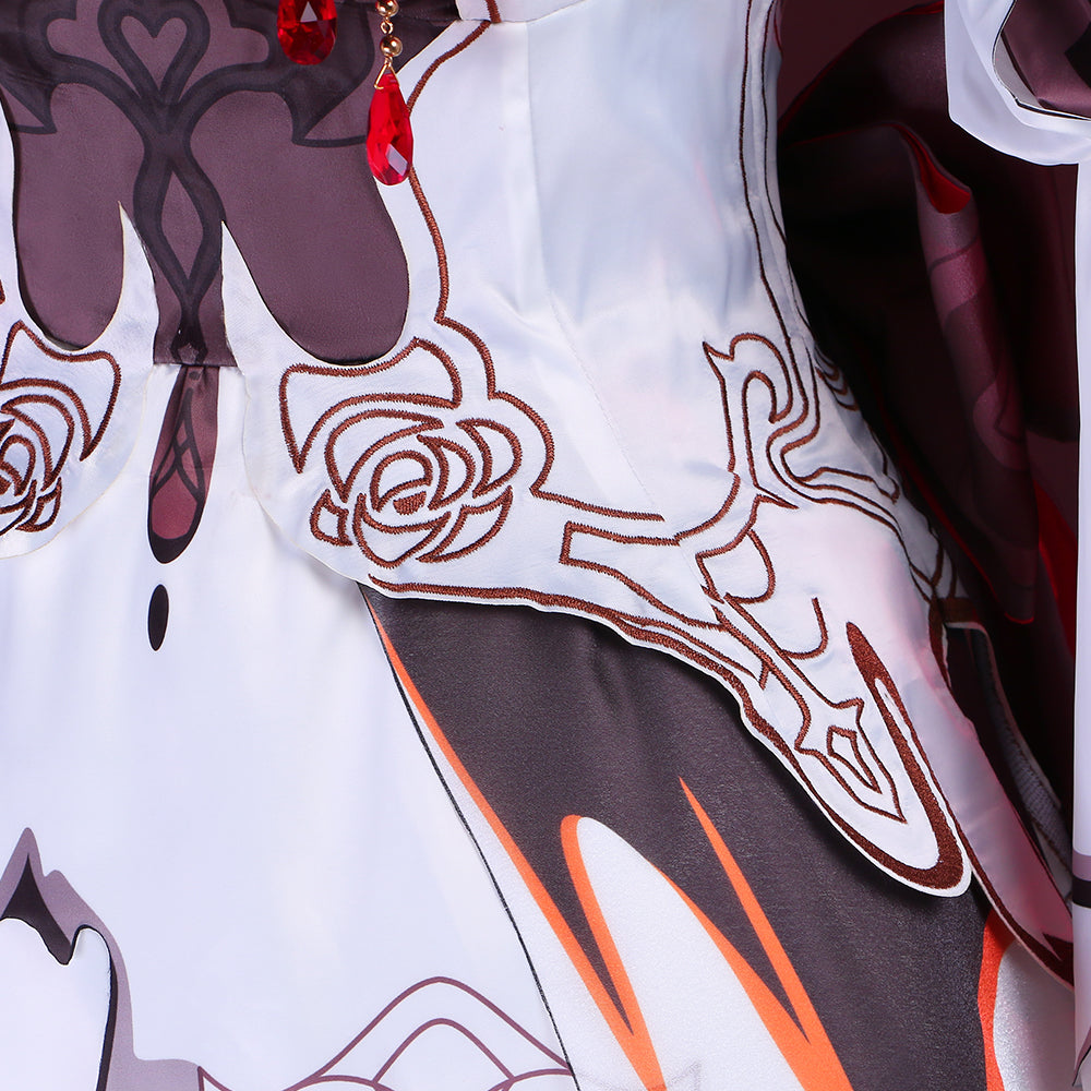 Honkai Impact 3rd Theresa Apocalypse Lunar Vow: Crimson Love Till Death Do Us Part Cosplay Costume