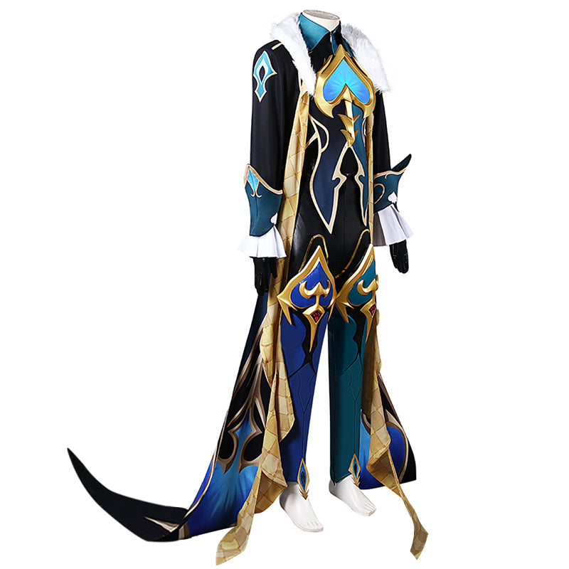 Honkai: Star Rail Aventurine Ten Stonehearts: Aventurine of Stratagems Cosplay Costume