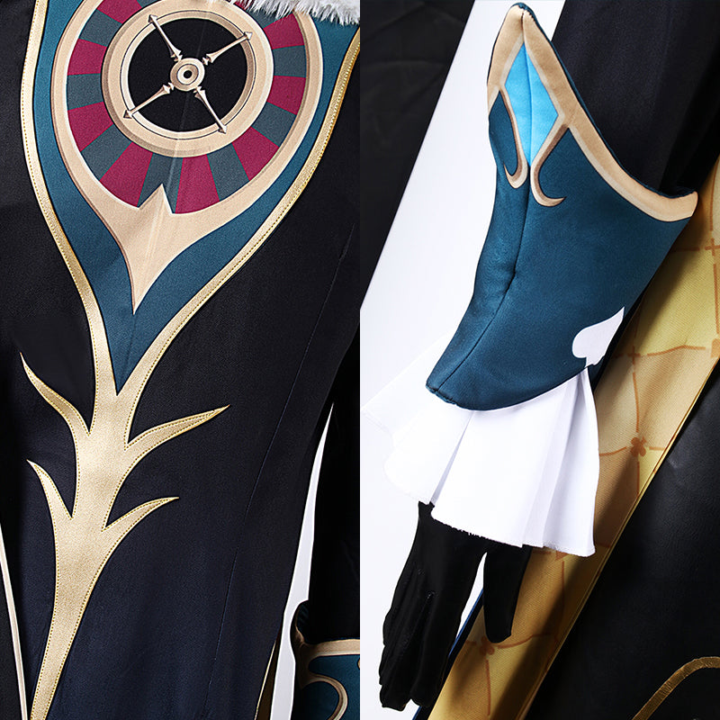 Honkai: Star Rail Aventurine Ten Stonehearts: Aventurine of Stratagems Cosplay Costume