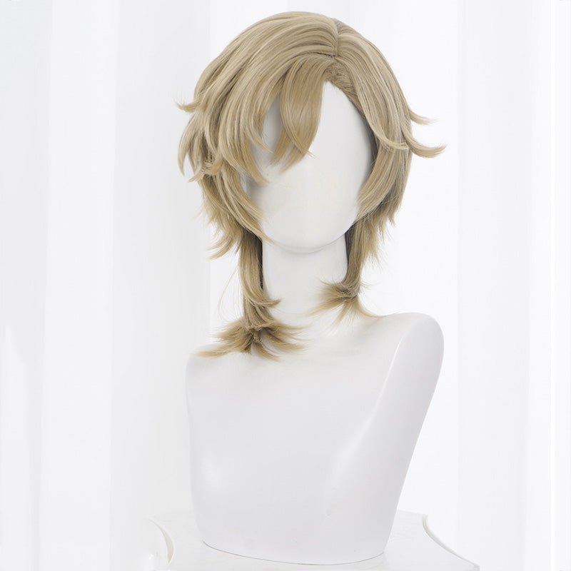 Honkai: Star Rail Daily Aventurine Shajin Cosplay Wig