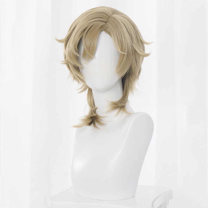 Honkai: Star Rail Daily Aventurine Shajin Cosplay Wig