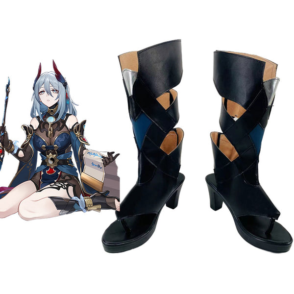 Honkai: Star Rail Hanya Shoes Cosplay Boots