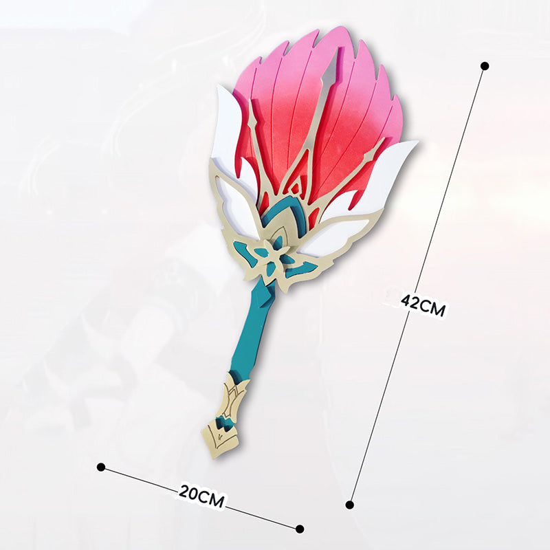 Honkai: Star Rail Jiaoqiu Fan Cosplay Accessory Prop