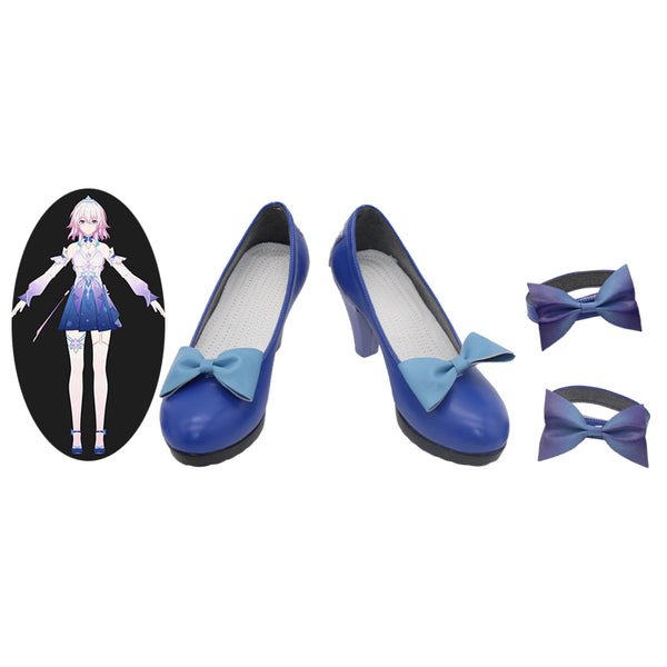 Honkai: Star Rail March 7th New Skin Cosplay Shoes