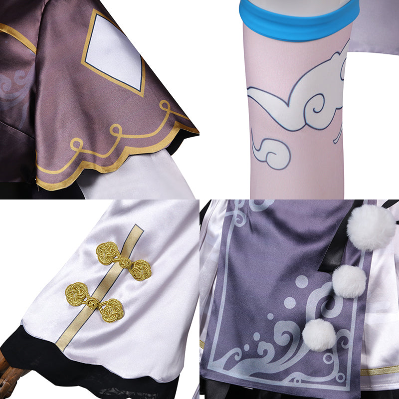 Honkai: Star Rail New Year Party 2024 Female Protagonist Trailblazer Receptacle X Stelle Cosplay Costume