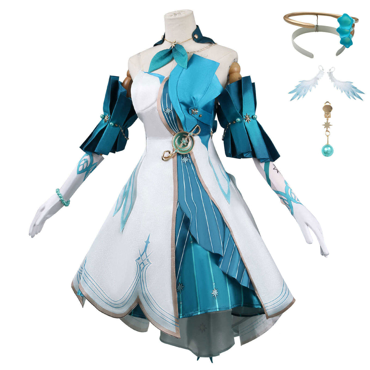 Honkai: Star Rail Robin X Aventurine Cosplay Costume – Winkcosplay