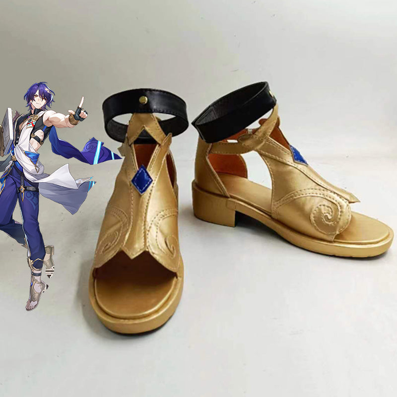 Honkai: Star Rail Zenn Ratio Dr. Ratio Cosplay Shoes