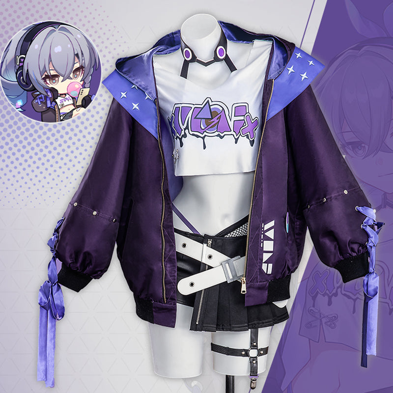 Honkai: Star Rail x Galaxy Store Collaboration Silver Wolf Cosplay Cos ...