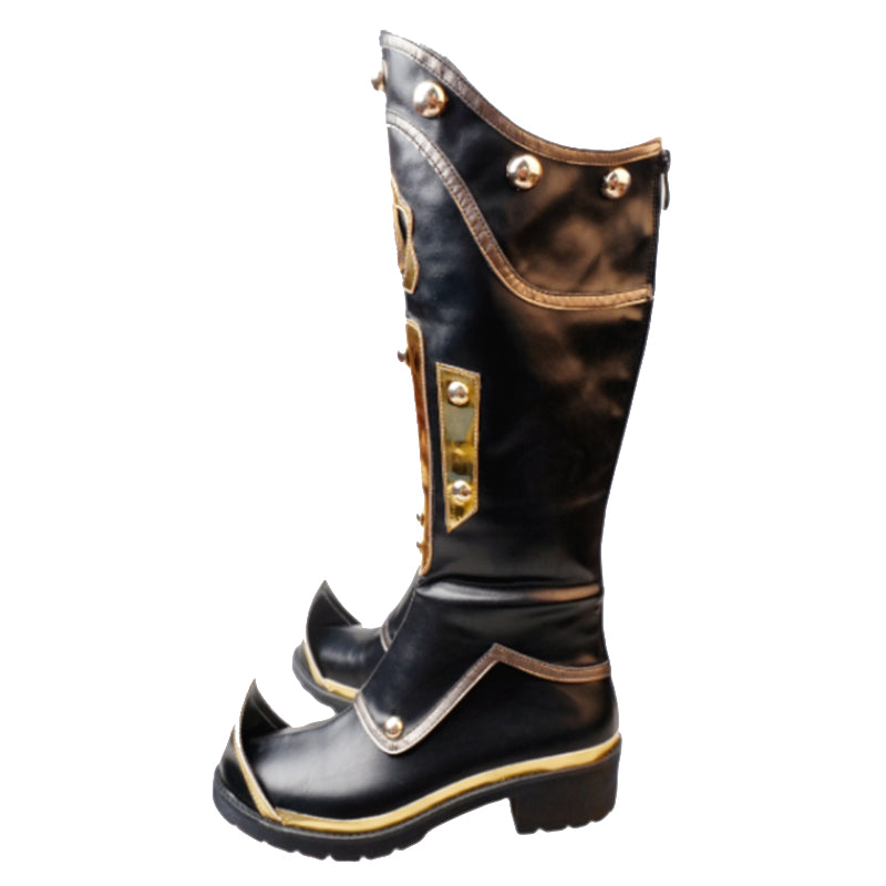 Identity V Antiquarian Qi Shiyi Crow Shoes Cosplay Boots