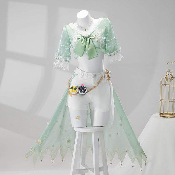 Identity V Barmaid Demi Bourbon Sea Salt Mocktail Miss Sea Salt Cosplay Costume