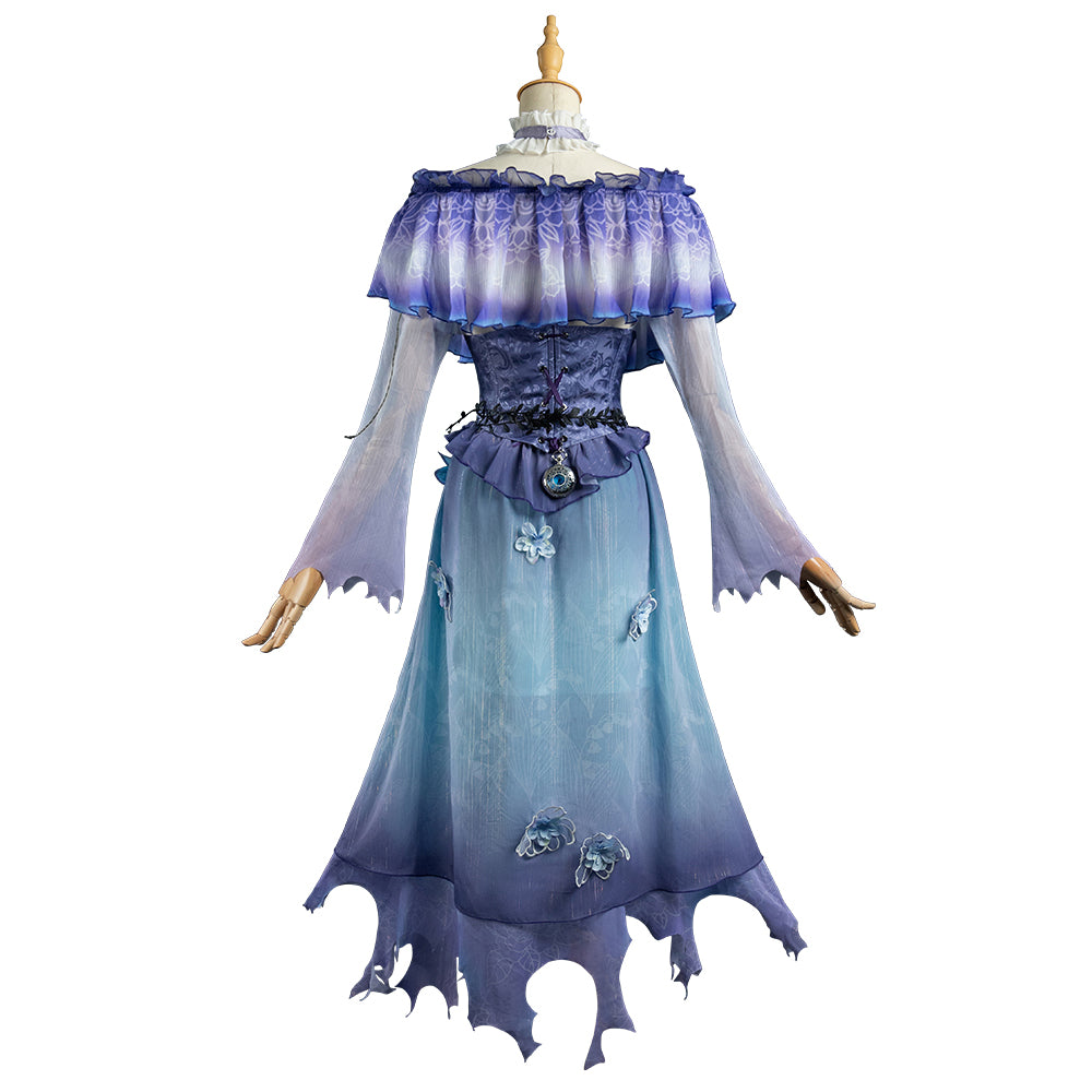 Identity V Entomologist Melly Pliniu Ghost Candle Cosplay Costume