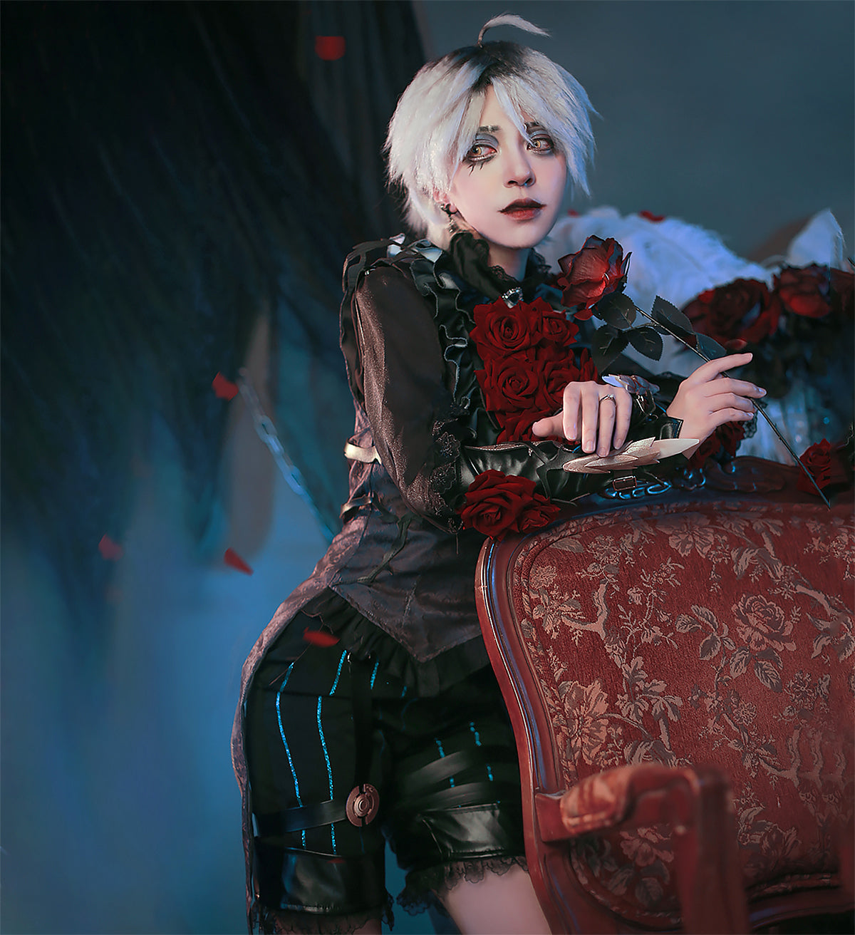 Identity V Everlasting Night Patient Emil Luminary Cosplay Costume