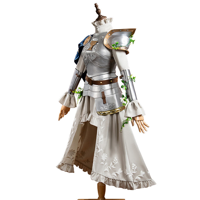 Identity V Psychologist Ada Mesmer The Silver Knight Cosplay Costume