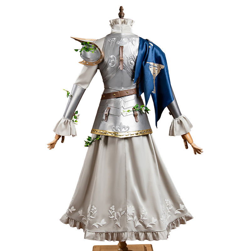 Identity V Psychologist Ada Mesmer The Silver Knight Cosplay Costume