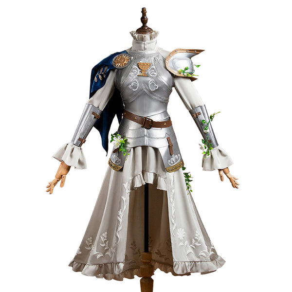 Identity V Psychologist Ada Mesmer The Silver Knight Cosplay Costume