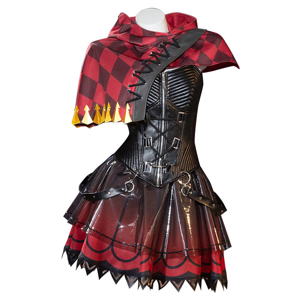 Identity V Red Riding Hood Mechanic Tracy Reznik Halloween Cosplay Costume