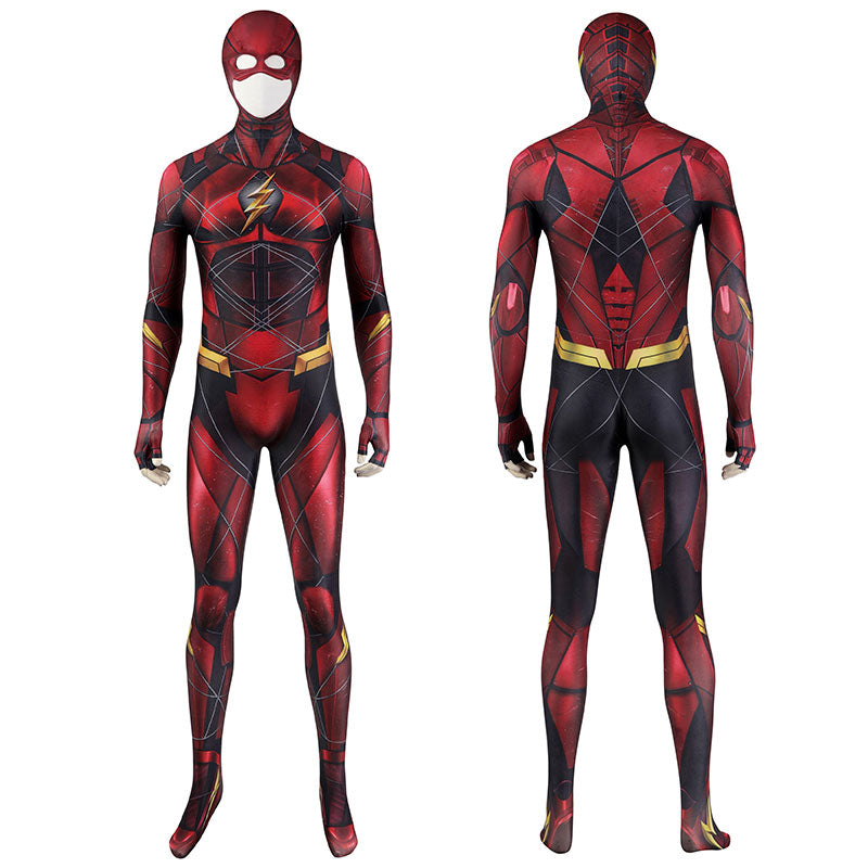 Justice League Barry Allen The Flash Cosplay Costume