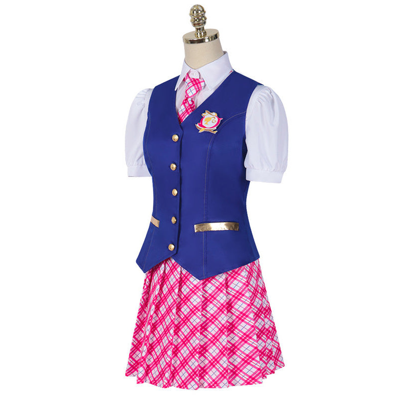 Kids Size Barbie: Princess Charm School Princess Sophia Blair Willows Delancy Devin Princess Hadley Princess Portia Delancy Devin Uniforms Cosplay Costume