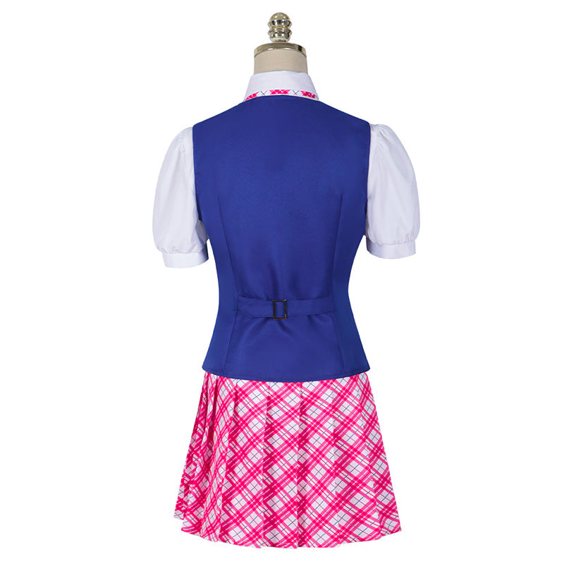 Kids Size Barbie: Princess Charm School Princess Sophia Blair Willows Delancy Devin Princess Hadley Princess Portia Delancy Devin Uniforms Cosplay Costume