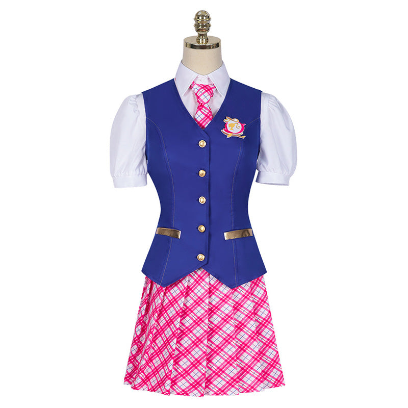 Kids Size Barbie: Princess Charm School Princess Sophia Blair Willows Delancy Devin Princess Hadley Princess Portia Delancy Devin Uniforms Cosplay Costume