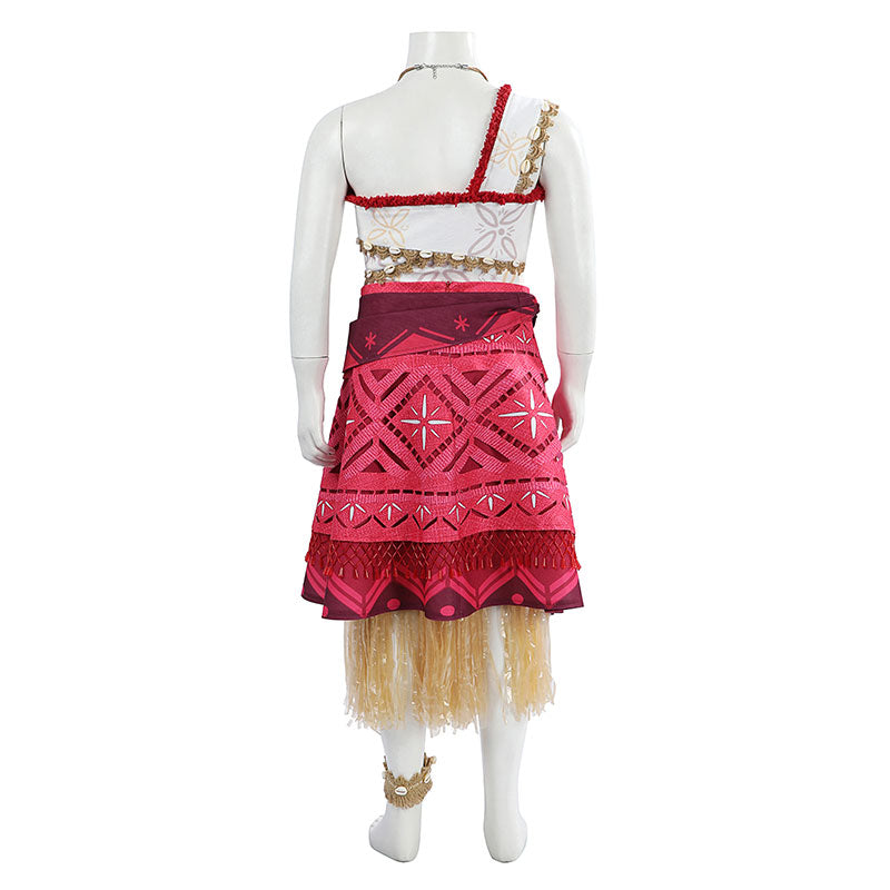 Kids Size Moana 2 Moana Cosplay Costume