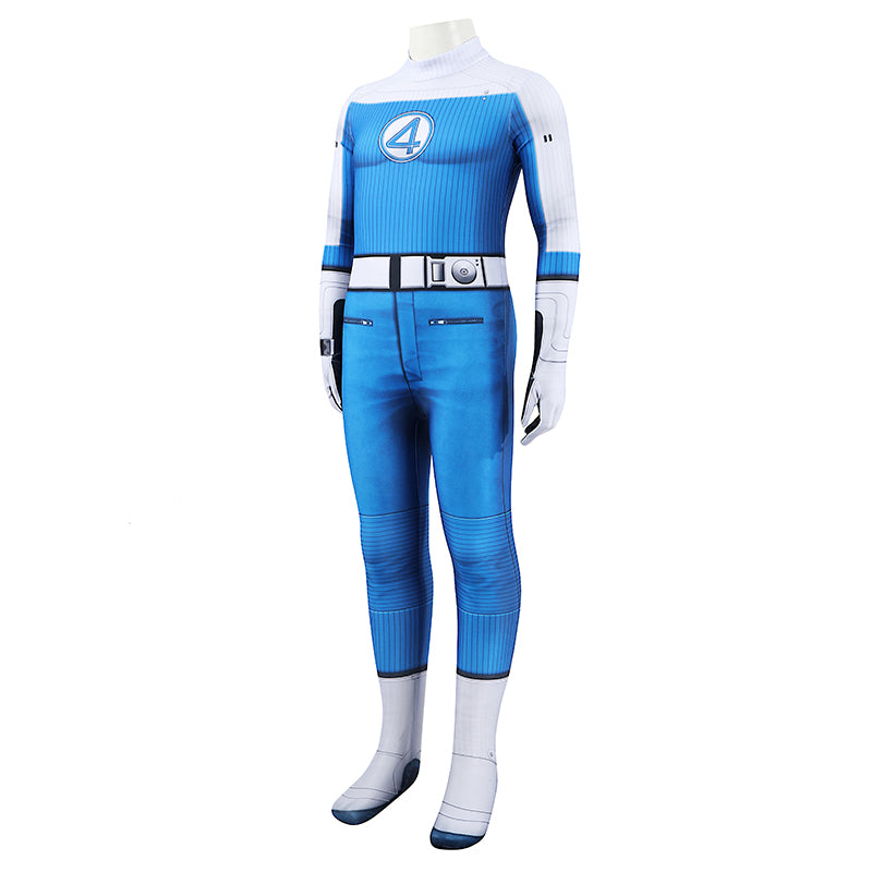 Kids Size The Fantastic Four First Steps Human Torch Cosplay Costume