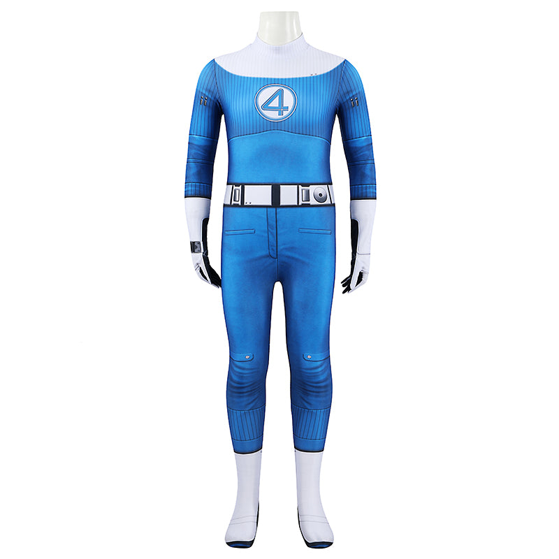 Kids Size The Fantastic Four First Steps Invisible Woman Susan Storm Richards Cosplay Costume