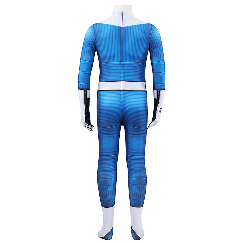 Kids Size The Fantastic Four First Steps Invisible Woman Susan Storm Richards Cosplay Costume