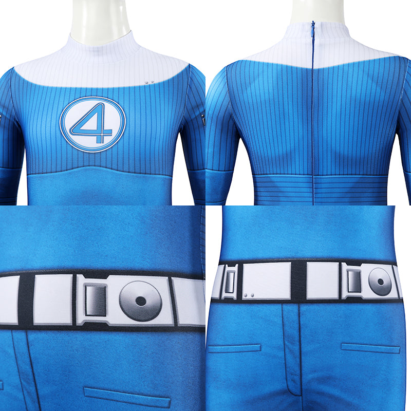 Kids Size The Fantastic Four First Steps Invisible Woman Susan Storm Richards Cosplay Costume