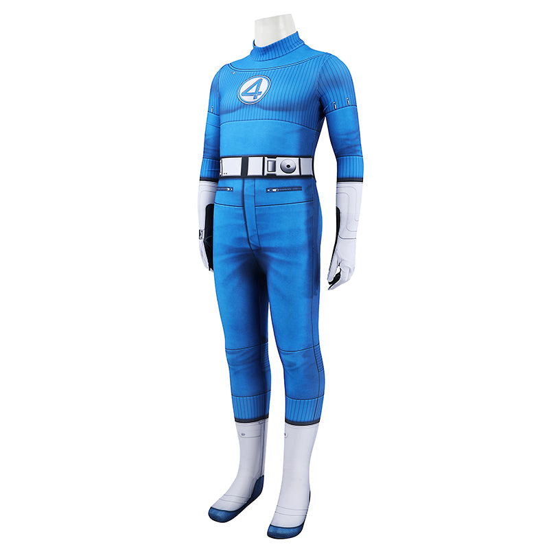 Kids Size The Fantastic Four First Steps Mister Fantastic Reed Richards Cosplay Costume