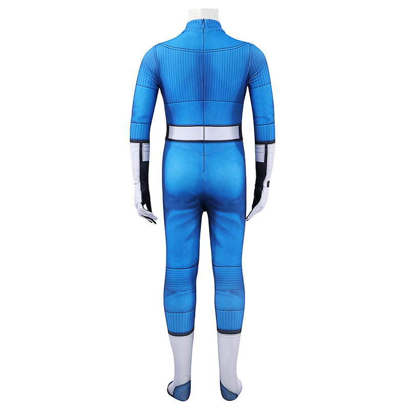 Kids Size The Fantastic Four First Steps Mister Fantastic Reed Richards Cosplay Costume