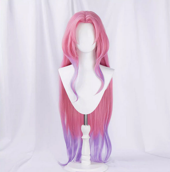 League Of Legends LOL Crystal Rose Seraphine Cosplay Wig