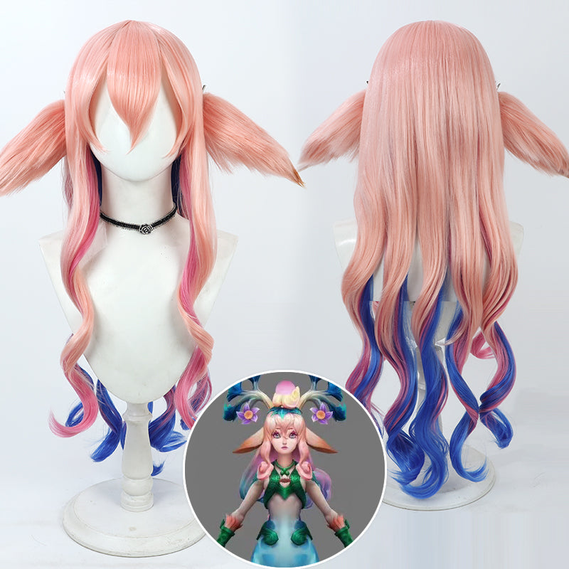 League Of Legends LOL Shan Hai Scrolls Lillia Cosplay Wig – Winkcosplay