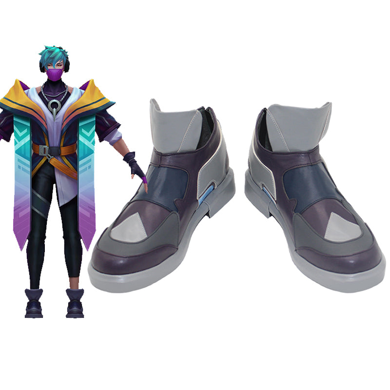 League of Legends LOL Heartsteel Aphelios Cosplay Shoes